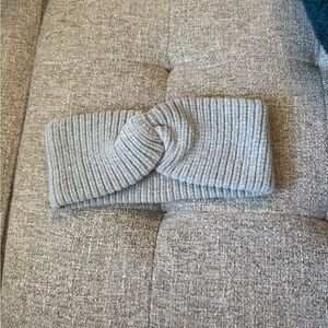 American Eagle Outfitters Ribbed Gray Headband